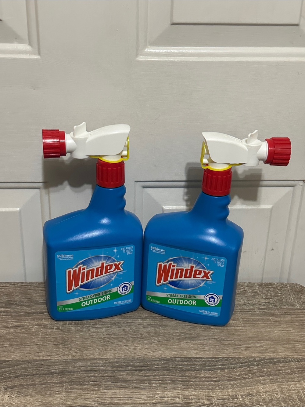 Windex Outdoor Glass Cleaner Pack Of 2 Concentrated 32 Fl Oz Hose Attachments
